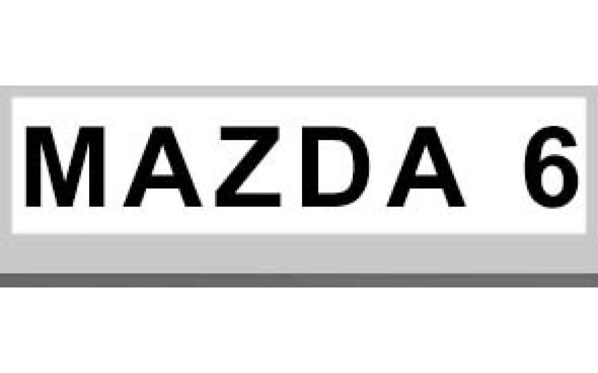 MAZDA 6 MAZDA 6