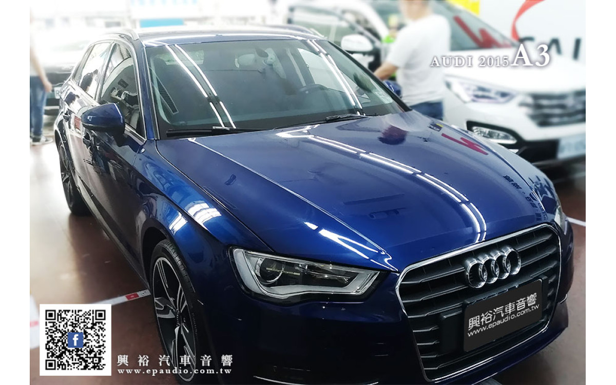 【AUDI A3】2015年 奧迪A3 安裝升降螢幕安卓多媒體主機 | 倒車鏡頭