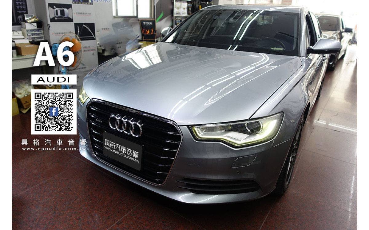 【AUDI A6】安裝 A6專用10.25吋安卓多媒體主機 | Polaroid寶麗萊DB103 安卓車機專用輔助鏡頭