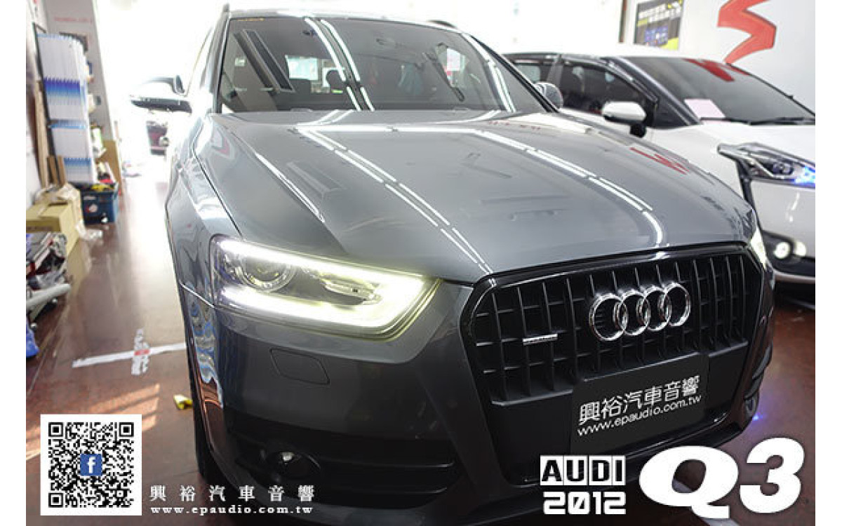 【AUDI Q3】2012年 奧迪Q3 安裝仁獅專用型行車記錄器 | ORO W420胎壓監測器
