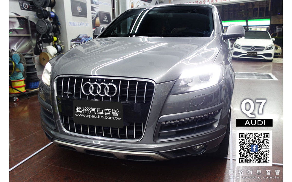 【AUDI Q7】 安裝 360度安全行車影像環景系統