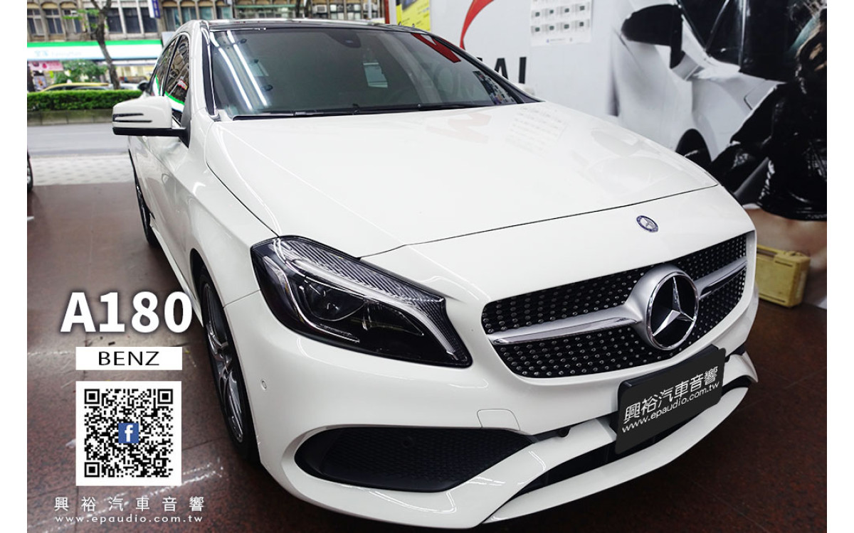 【BENZ A180】安裝 W176專用安卓機 | GARMIN廣角雙鏡頭行車記錄器DASHCAM 66WD 