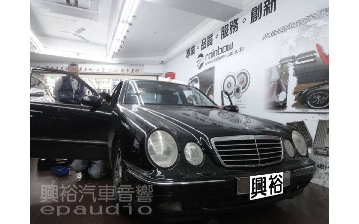 【BENZ W210】E280 安裝 喇叭