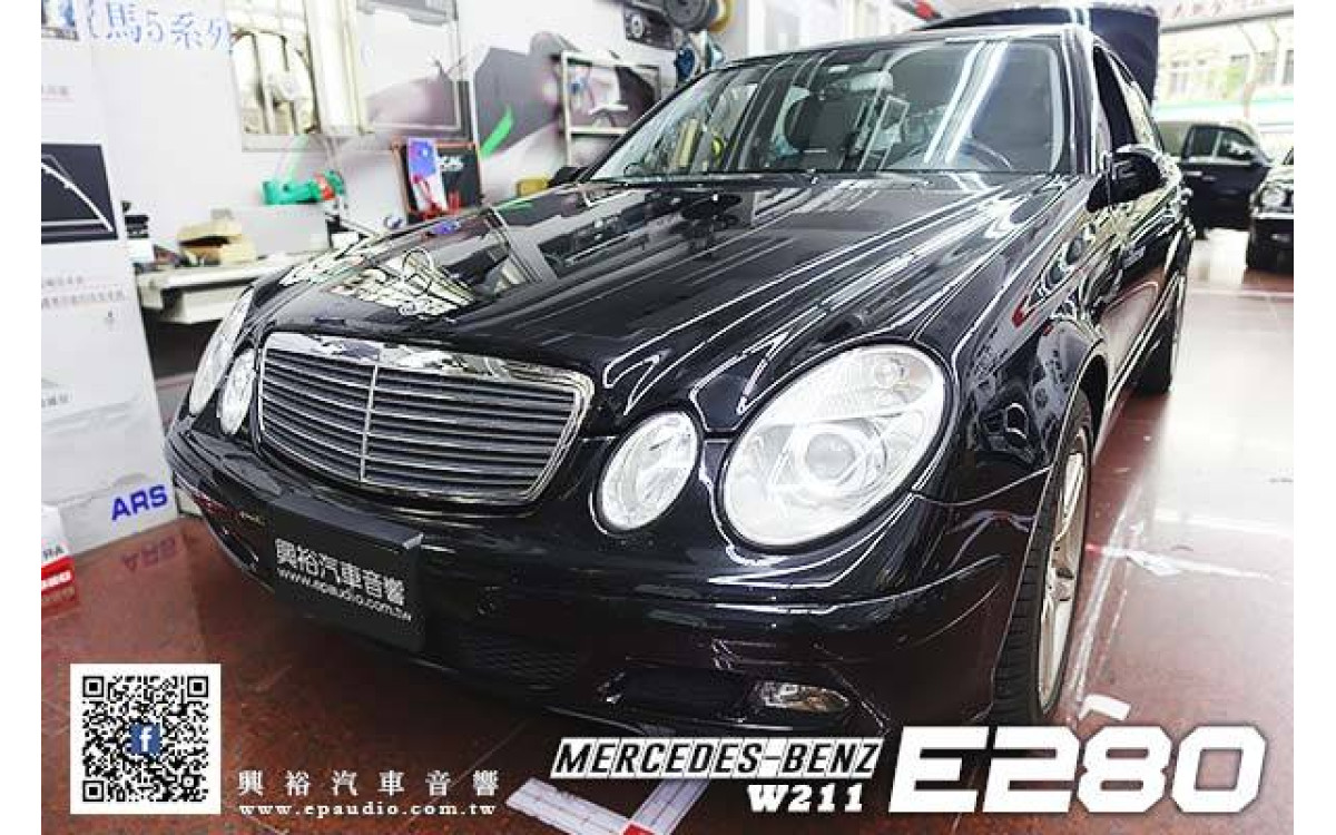【BENZ E W211】賓士W211 E280 安裝 Pioneer AVH-Z9250BT CarPlay 螢幕主機 | ZAPCO ST-2X 二聲道擴大器