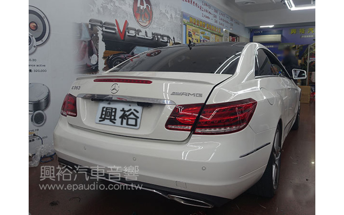 【BENZ W212】E350 安裝 防護罩