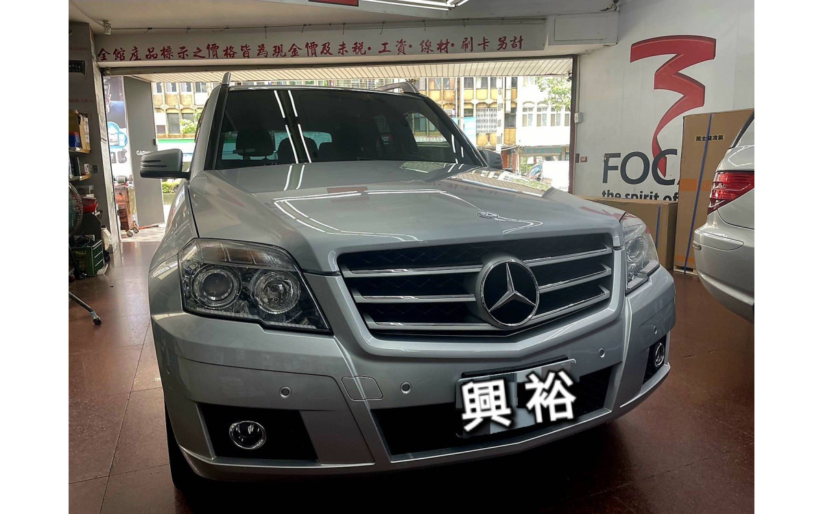  【BENZ 賓士 GLK 300】安裝 12.3吋螢幕安卓主機｜8核 4+64G｜藍芽/無線網｜內建CarPlay｜