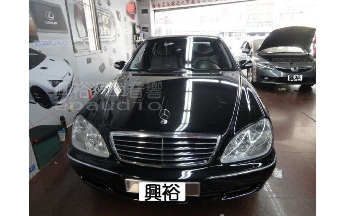 【BENZ 賓士】S350 安裝 分割行車紀錄器