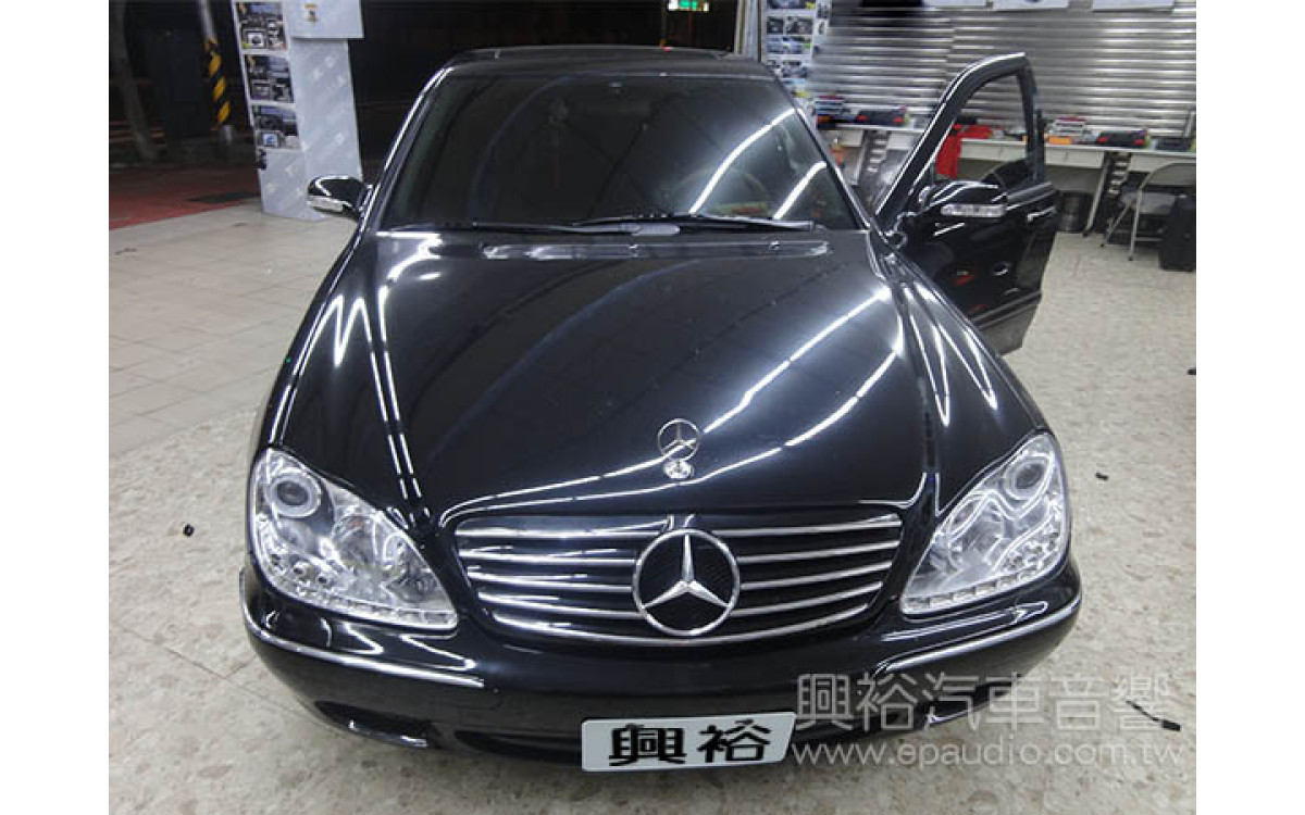 【BENZ 賓士】S350 安裝 W220專用主機