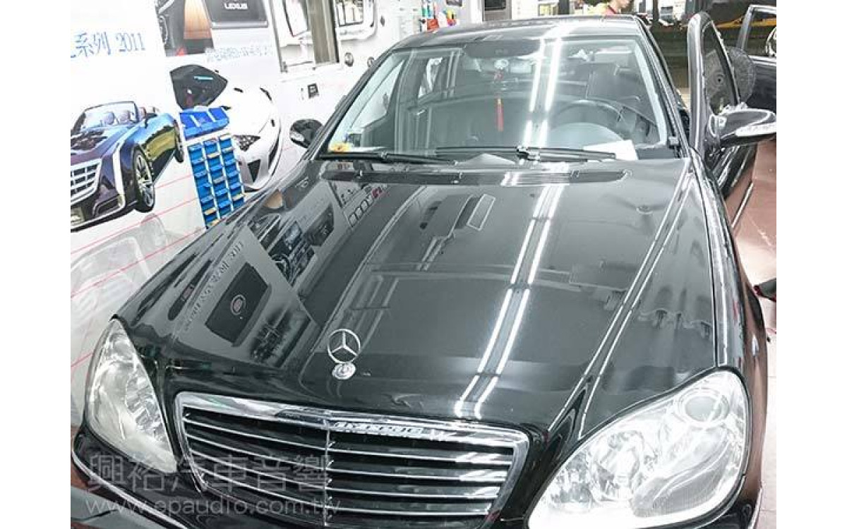 【BENZ 賓士】S350 安裝 專用7吋安卓主機 | 數位電視