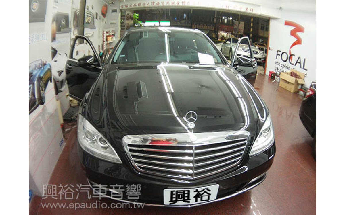 【BENZ 賓士】S350 安裝 手機鏡像