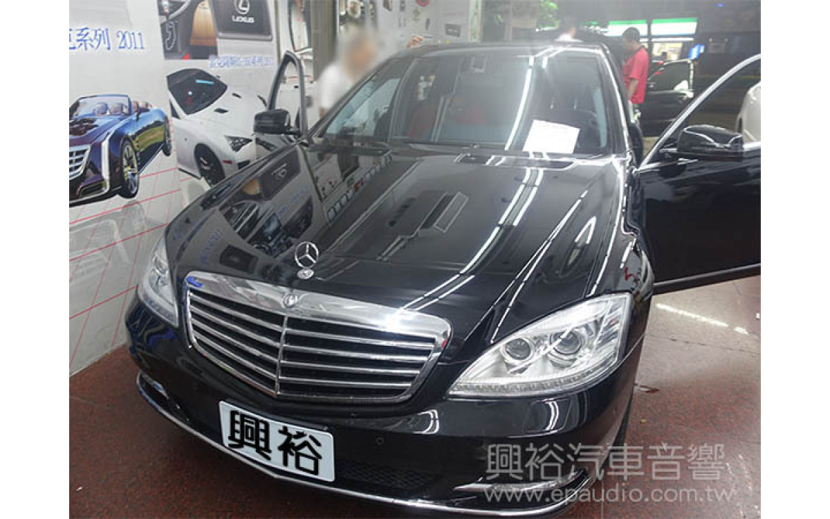 【BENZ 賓士】S350 安裝 手機鏡像