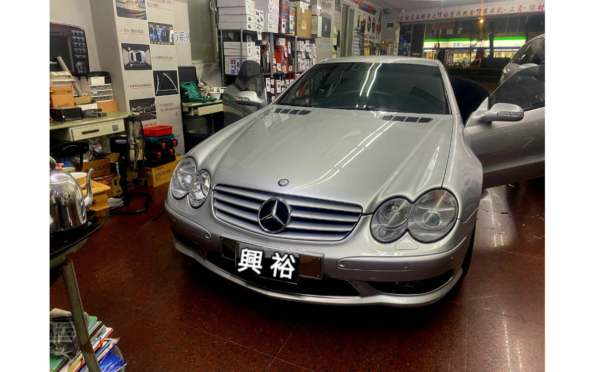 【BENZ 賓士】SL 55 安裝【JHY P300】10吋螢幕安卓機｜8核2+32G｜+｜TS-WX130EA薄型主動式重低音喇叭｜+｜DVR-126行車紀錄器