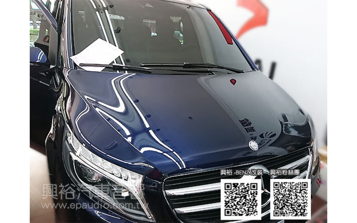 【BENZ 賓士】2017年 V250d 安裝GARMIN 行車記錄器