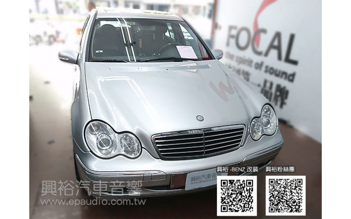 【BENZ W203】C200 裝 專款安卓機 | 倒車
