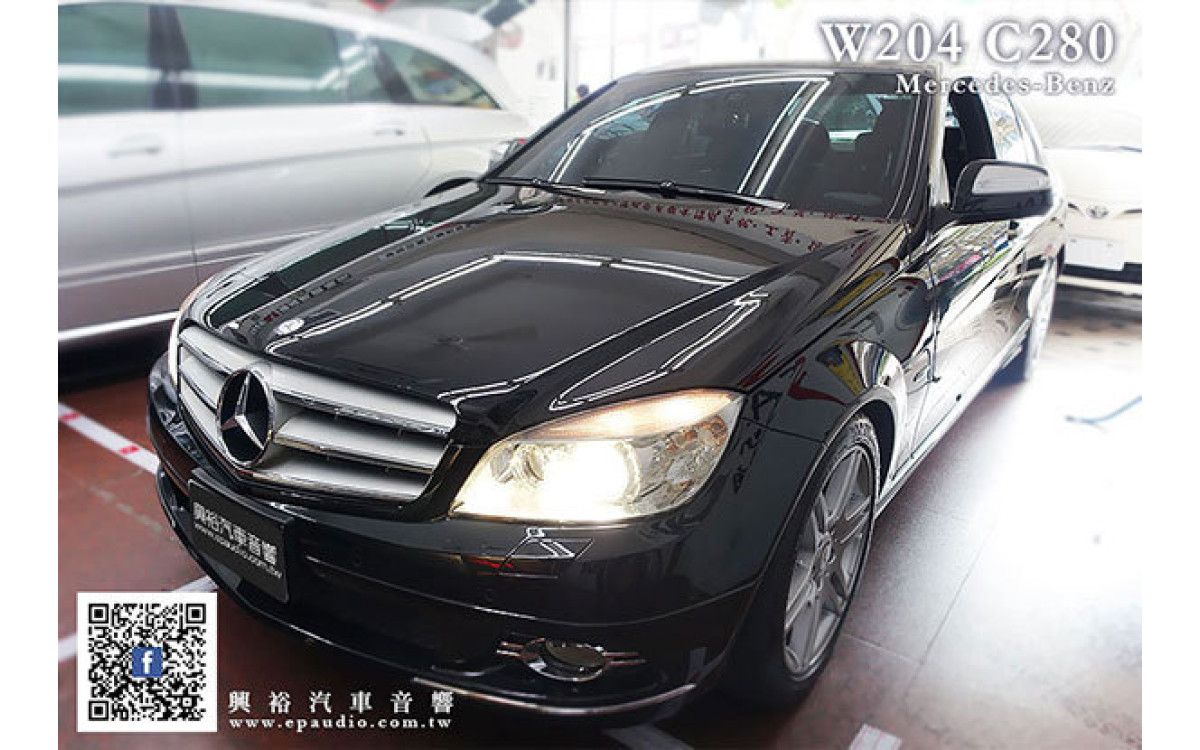 【BENZ W204】2008年 賓士W204 C280 安裝專款安卓機