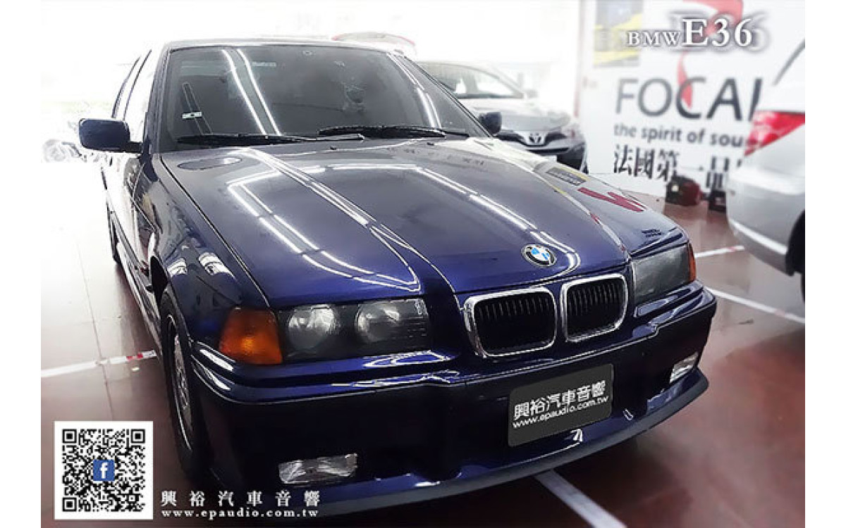 【BMW E36】1997年318is 安裝 DynaQuest 7吋螢幕主機DMV-716A | 倒車