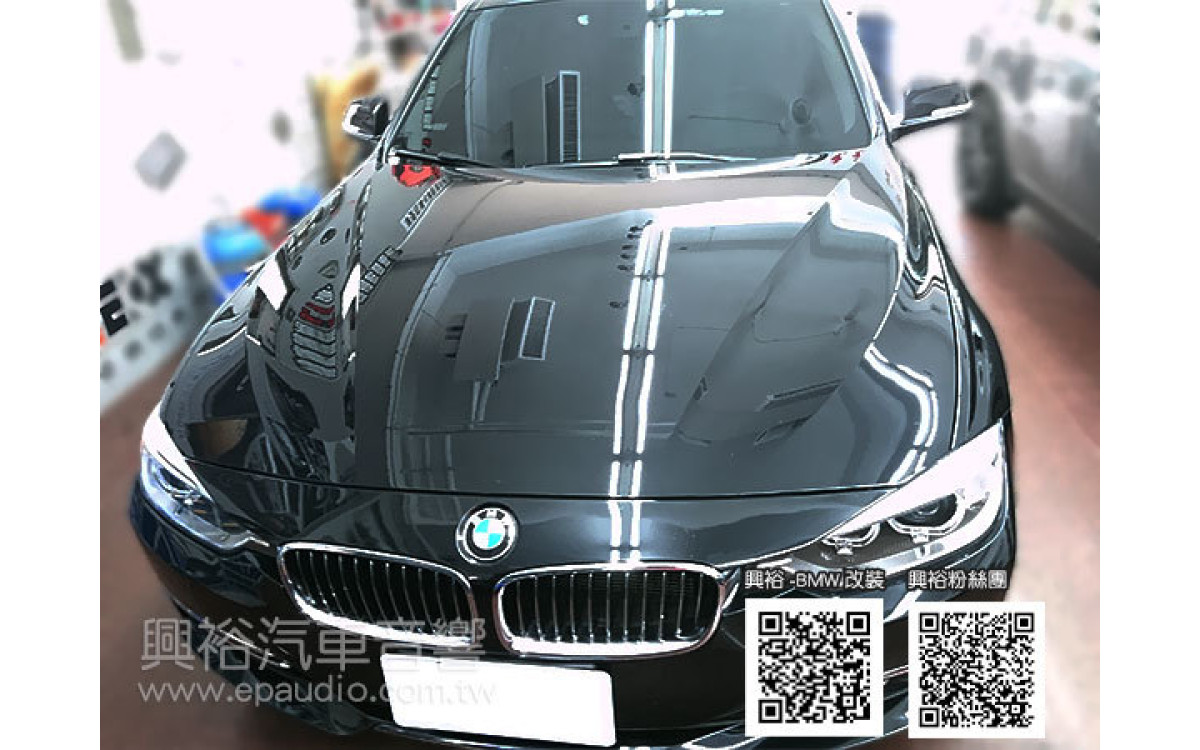 【BMW F30】328i 安裝 行車紀錄器 | 數位電視 | 導航 | 介面
