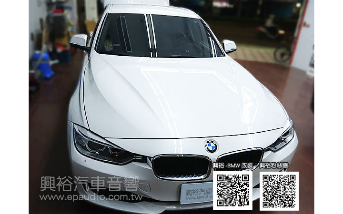【BMW F30】2015年318d 安裝 倒車鏡頭