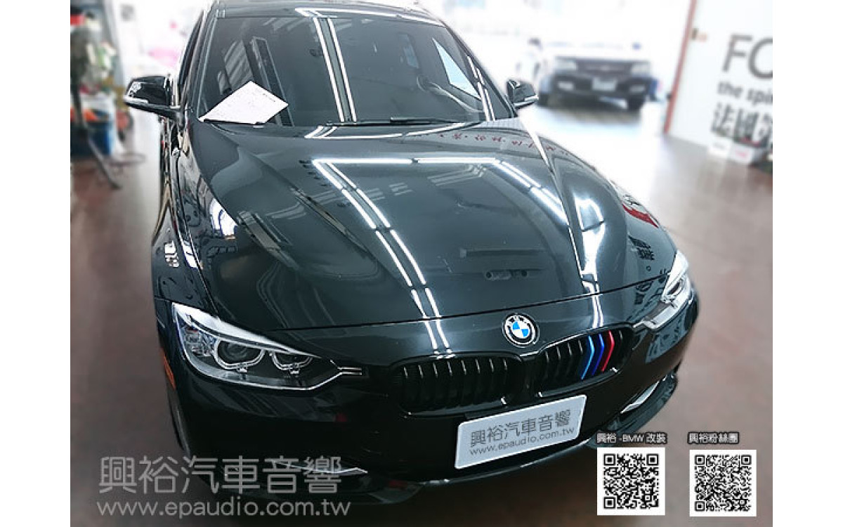 【BMW F30】2013年328i 安裝 數位電視 | FOCAL 分離式喇叭 IFBMW-S