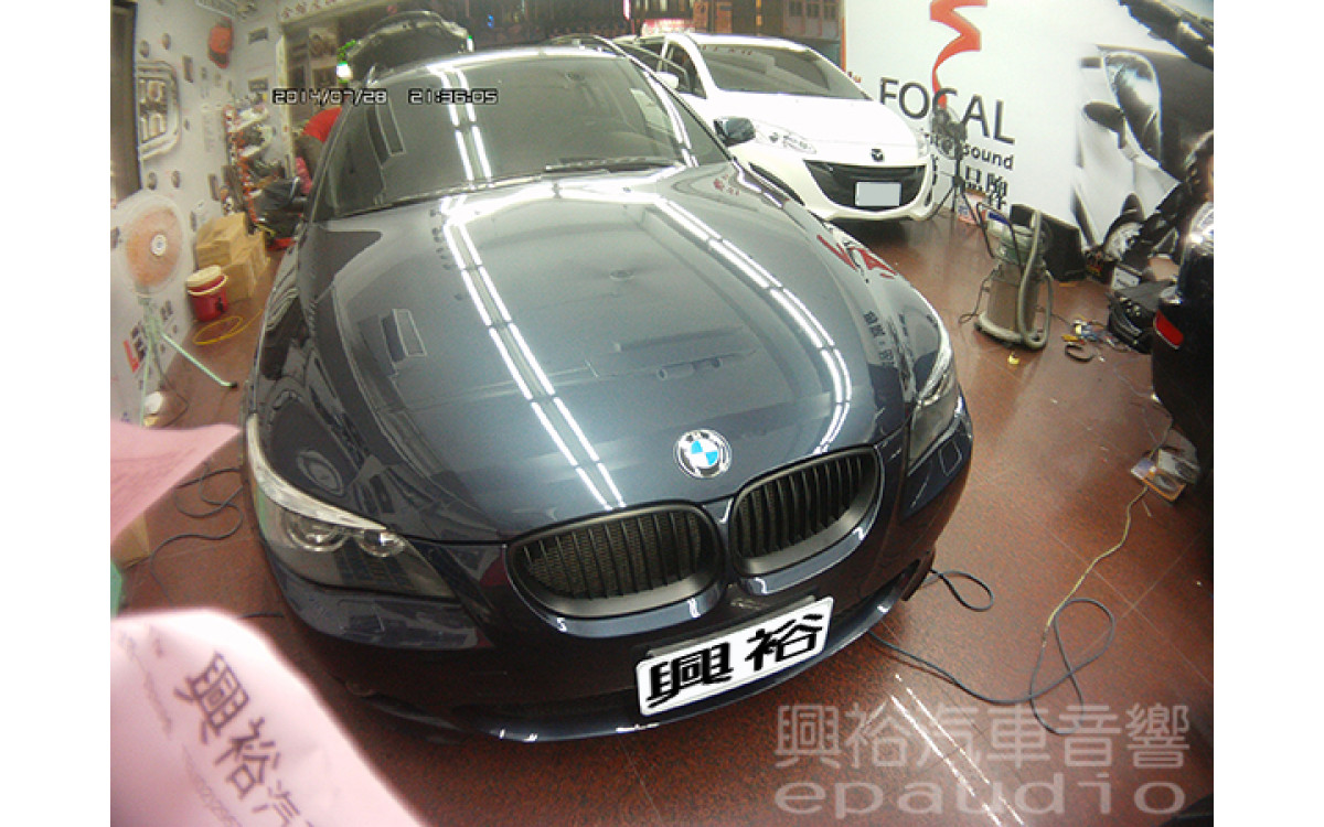 【BMW 5系列 E61】530XI 安裝 rainbow BMW專用兩音路分離式喇叭IL-C4.2 Mix