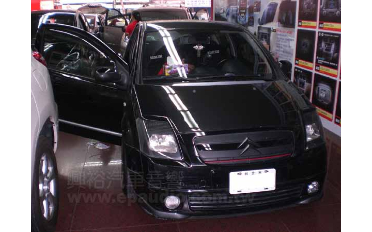 【CITROEN】雪鐵龍C2 改1DIN主機