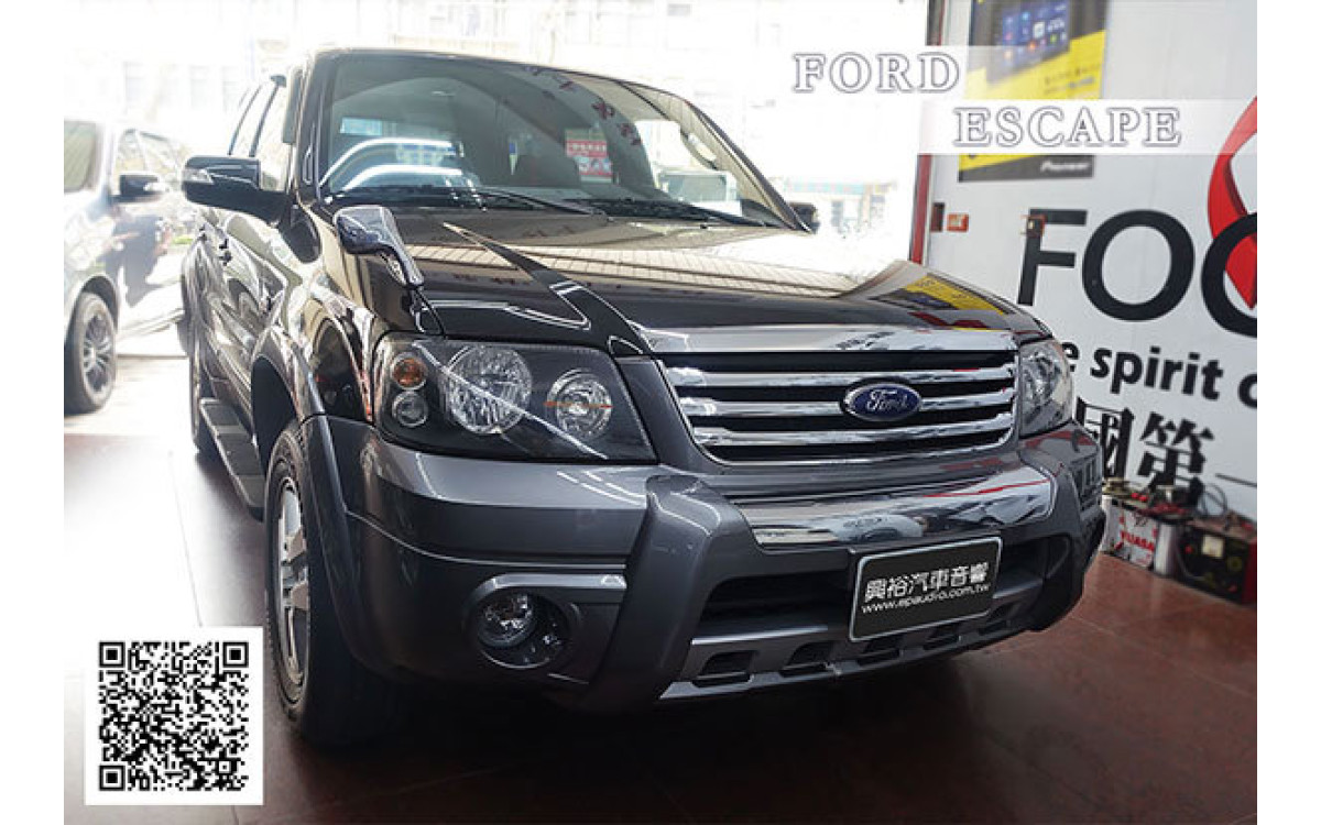 【FORD ESCAPE】安裝 CANSONIC M1後照鏡型行車記錄器