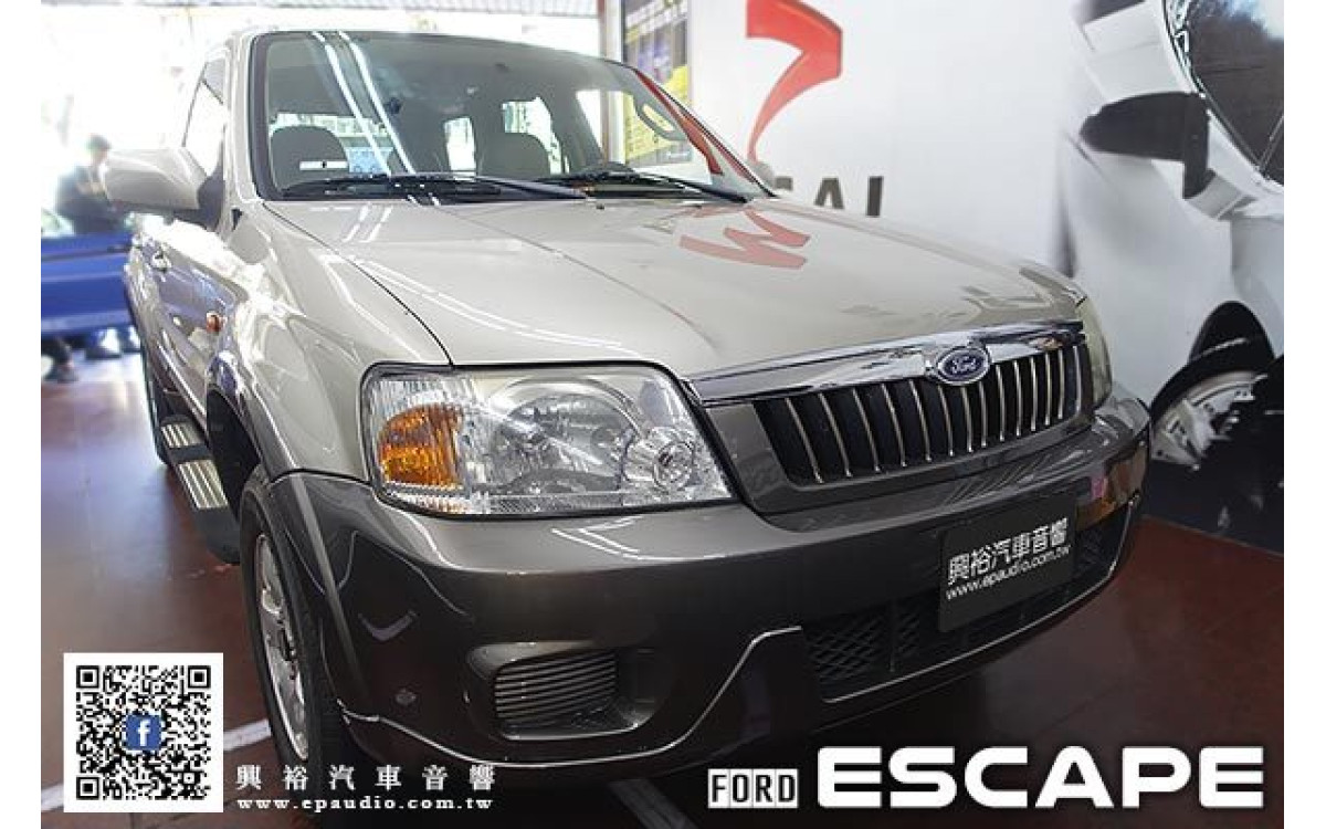 【FORD ESCAPE】安裝 G339 四路流媒體後視鏡行車記錄器