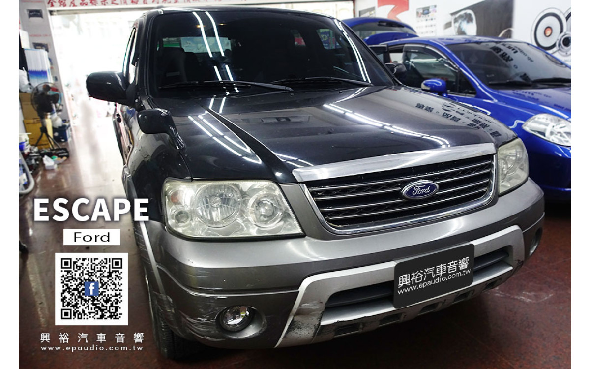 【FORD ESCAPE】  安裝 SONY XAV-AX1000 CarPlay螢幕主機