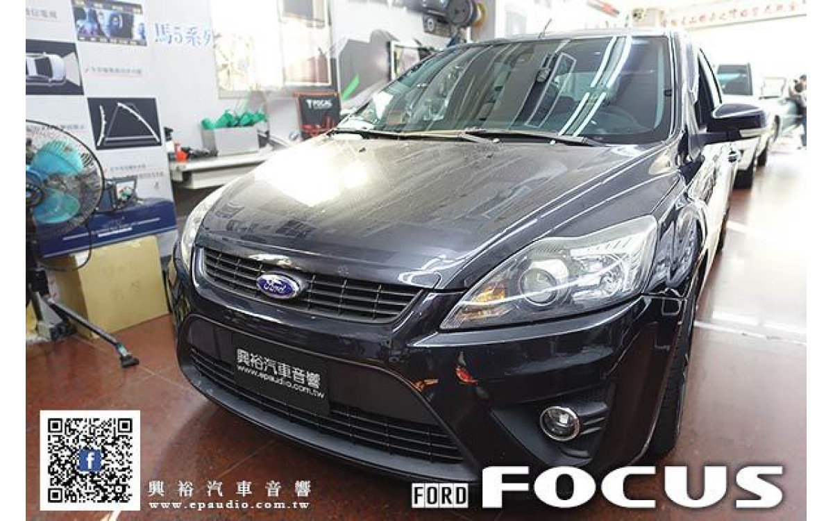 【FORD 2012年FOCUS】安裝 專用9吋安卓機+倒車