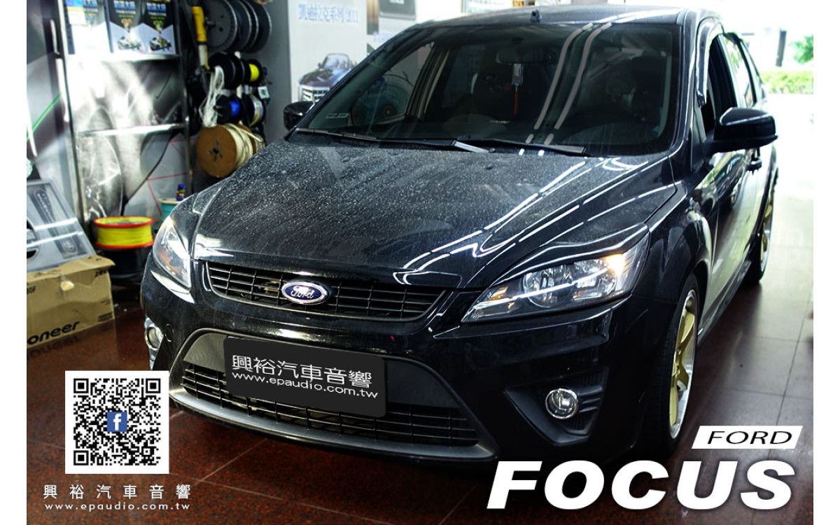 【FORD 福特】FOCUS 安裝 SONY XAV-AX8000 8.95吋 可調式藍芽觸控螢幕主機
