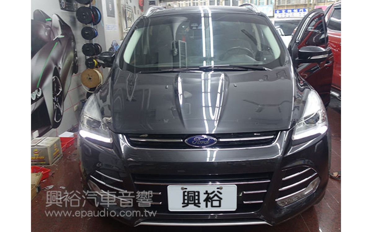 【FORD KUGA】安裝 側面盲點偵測鏡頭
