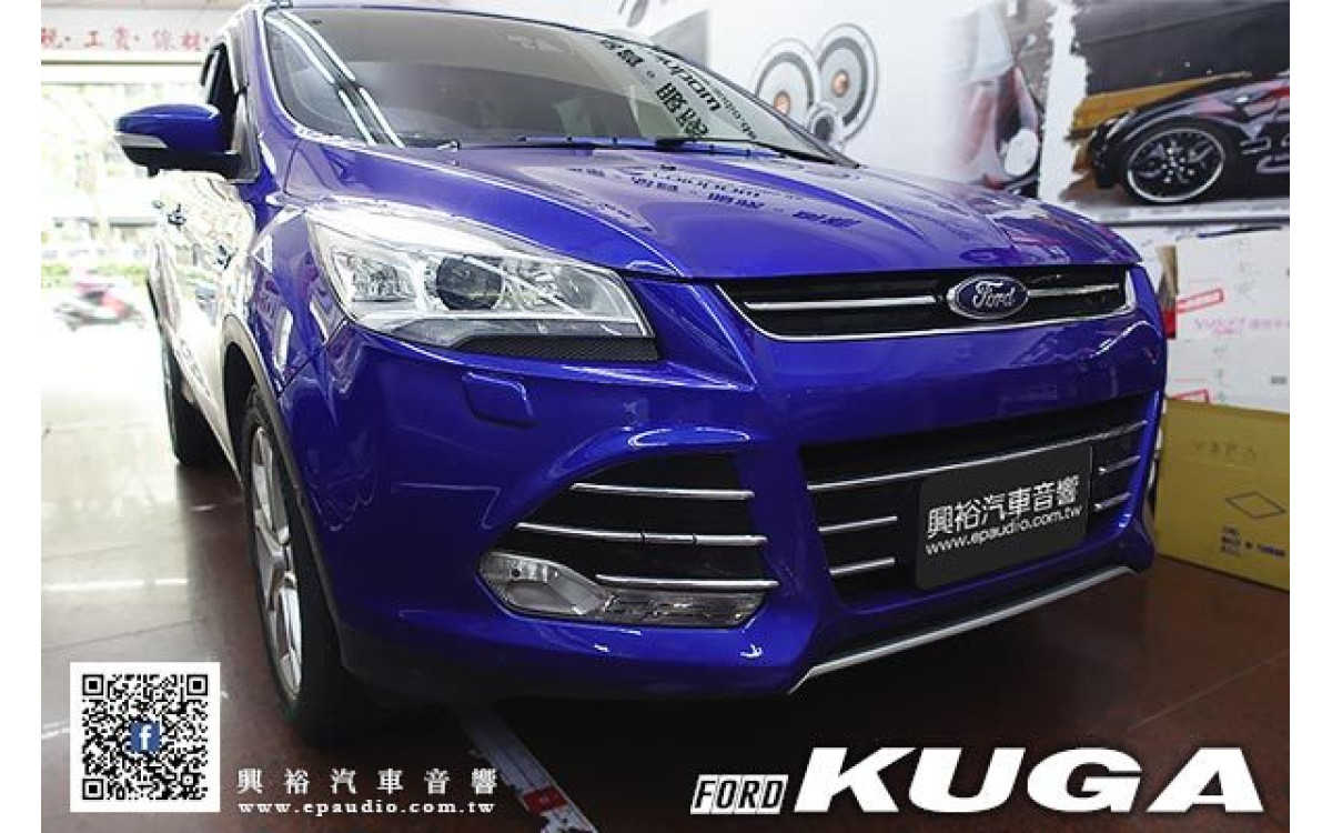 【FORD KUGA】安裝 4錄流媒體電子後視鏡XP