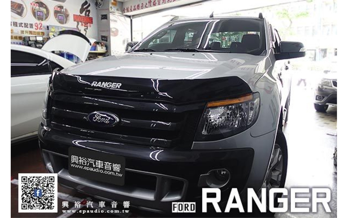 【FORD 2012年RANGER】 安裝 專款豎屏12.1吋安卓機