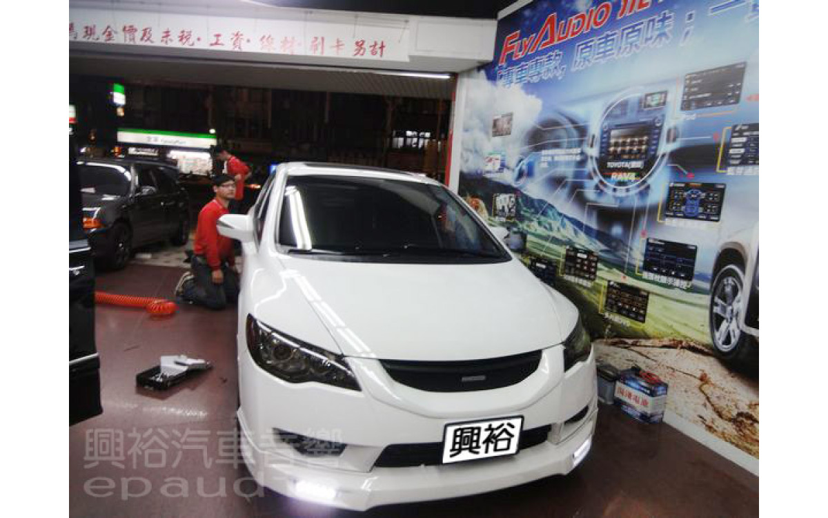 【HONDA 本田】CIVIC 8代 安裝胎壓偵測器