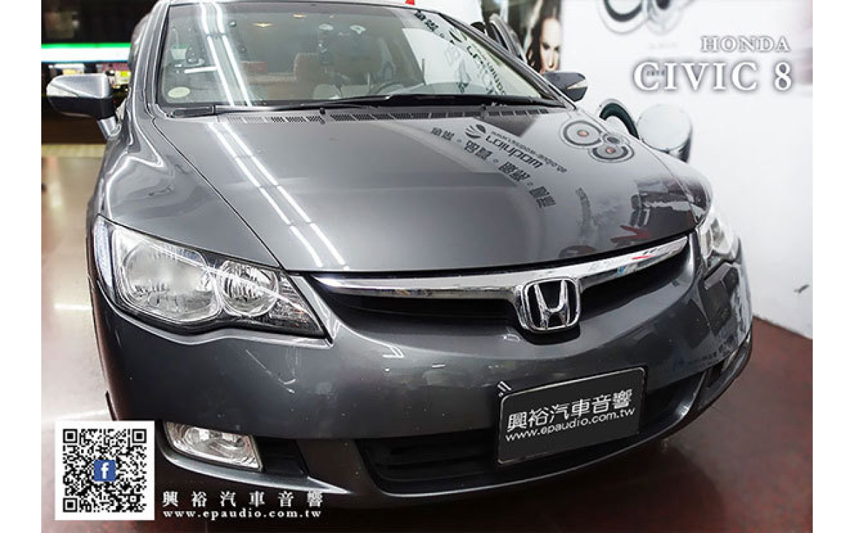【HONDA 本田】2008~2011年CIVIC 8代 安裝專款螢幕主機|倒車鏡頭