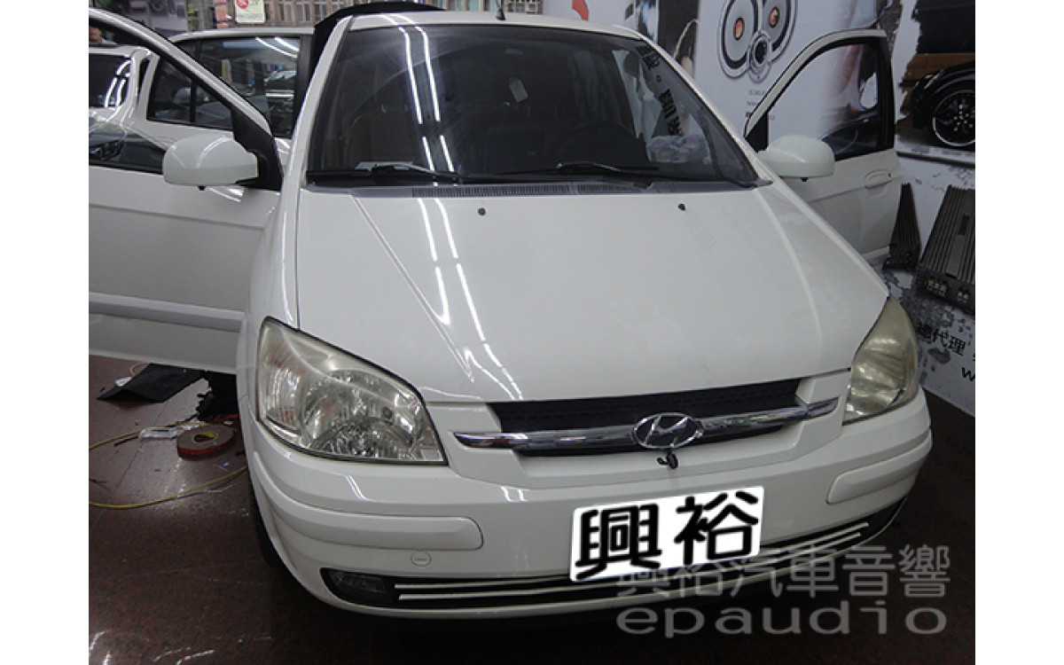 【Hyundai 現代】GETZ 安裝 環景系統 | 固定式螢幕