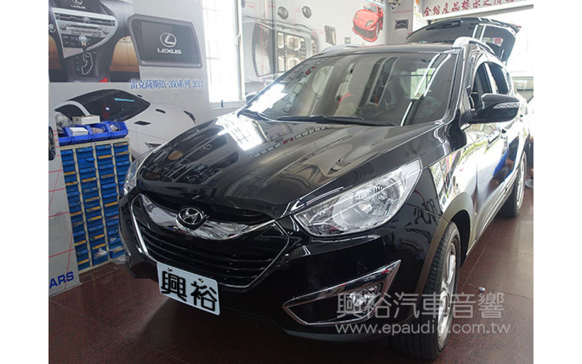【Hyundai 現代】ix35 安裝 擴大機 | 處理器 | 電容瓶