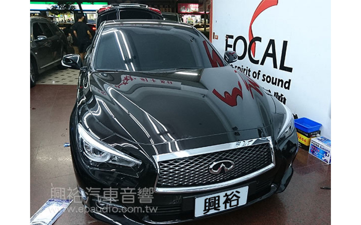 【INFINITI Q50】安裝 ALPINE 重低音喇叭