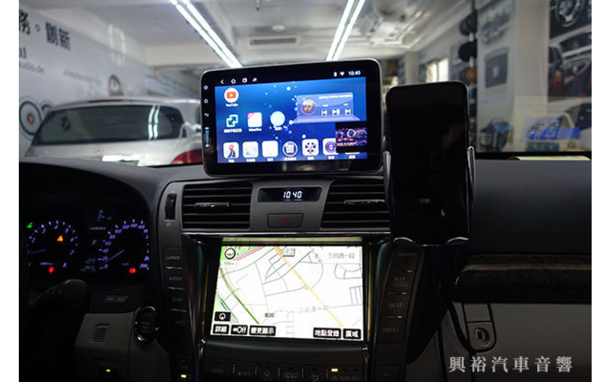 【LEXUS 淩志】LS460 安裝 SMART 9吋通用型安卓多媒體分體機