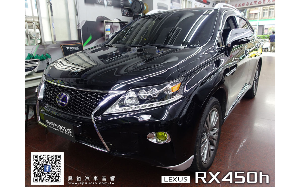 【LEXUS RX450h】安裝RX系列專用10.25吋安卓主機+倒車