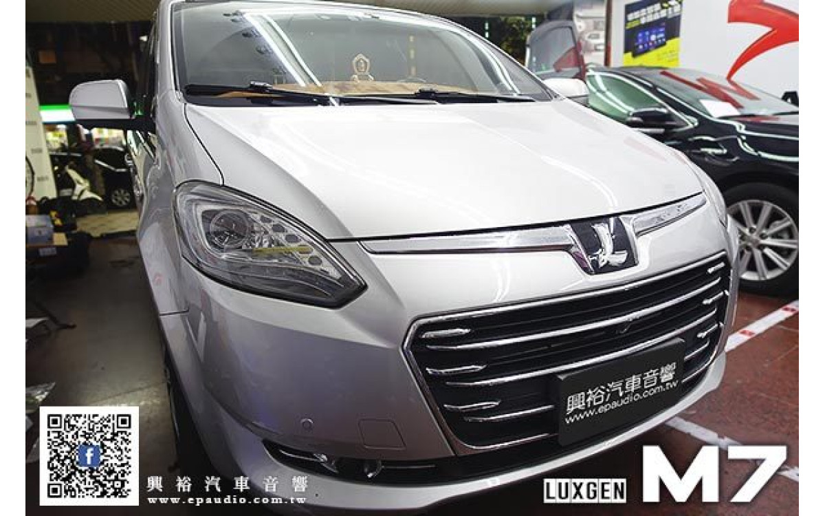 【LUXGEN 納智捷】M7 安裝 DLS ACW10 主動式薄型超低音喇叭