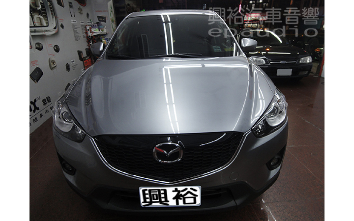 【MAZDA CX5】 安裝 1DIN主機 | 喇叭 | 擴大機 | 薄型重低音 | A柱木工 | 置物盒