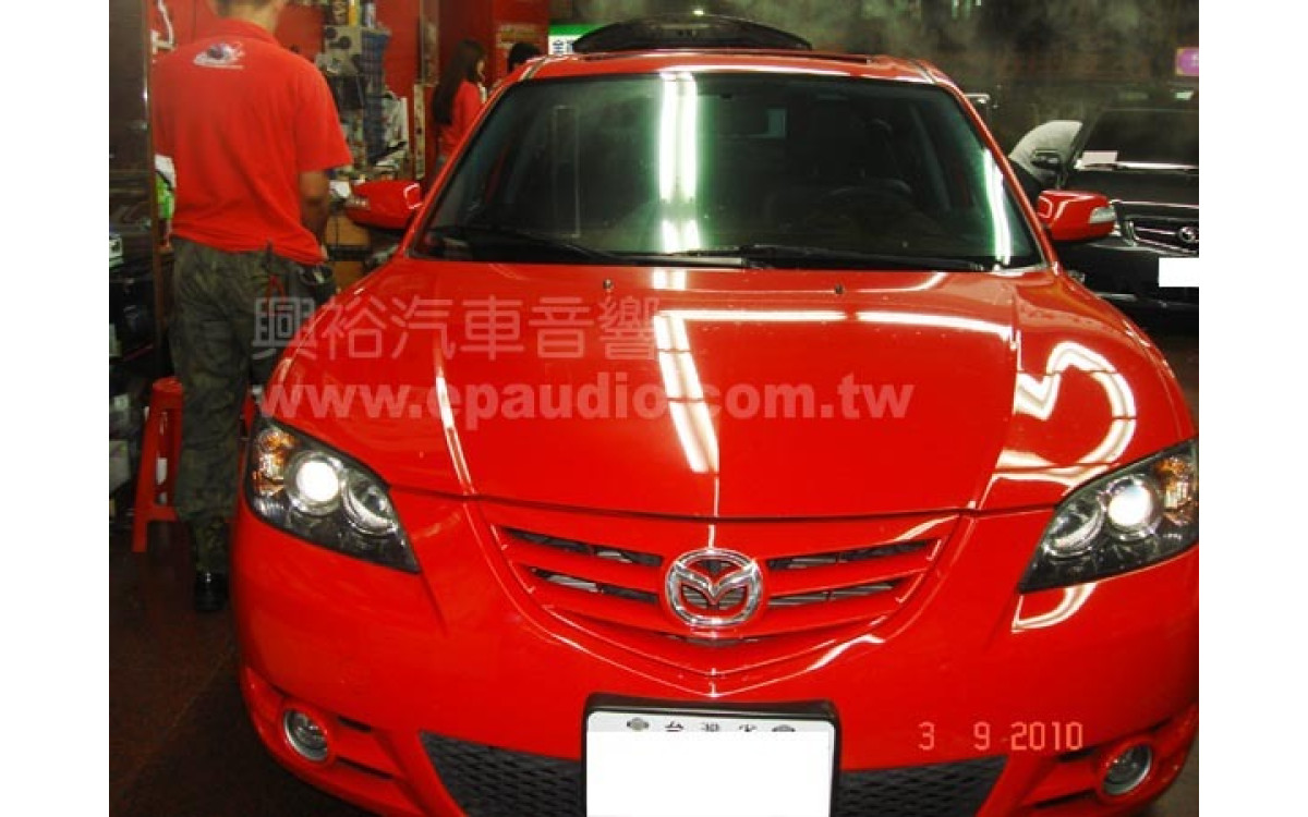【MAZDA 馬3】安裝 DVD螢幕主機