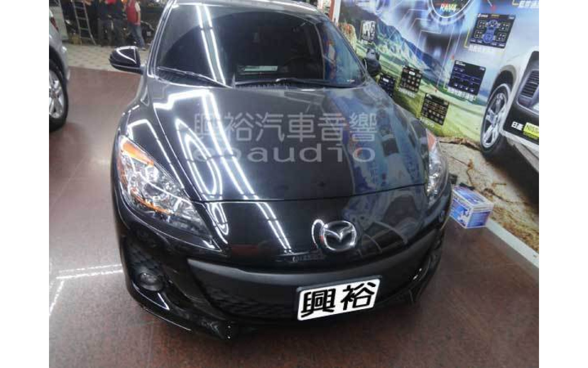 【MAZDA 馬3】安裝 1DIN主機