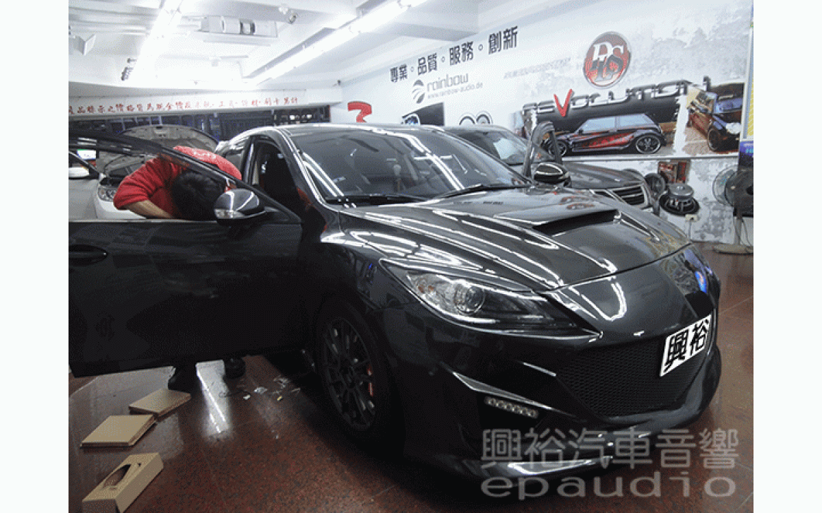 【MAZDA 馬3】安裝 rainbow分離式喇叭SL-C6.2