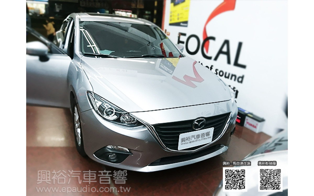 【MAZDA 馬3】2013年馬3 安裝 影音介面 | 倒車鏡頭