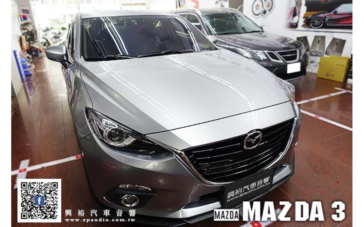 【MAZDA 馬3】2018年馬3 安裝 Mio雙鏡頭行車記錄器