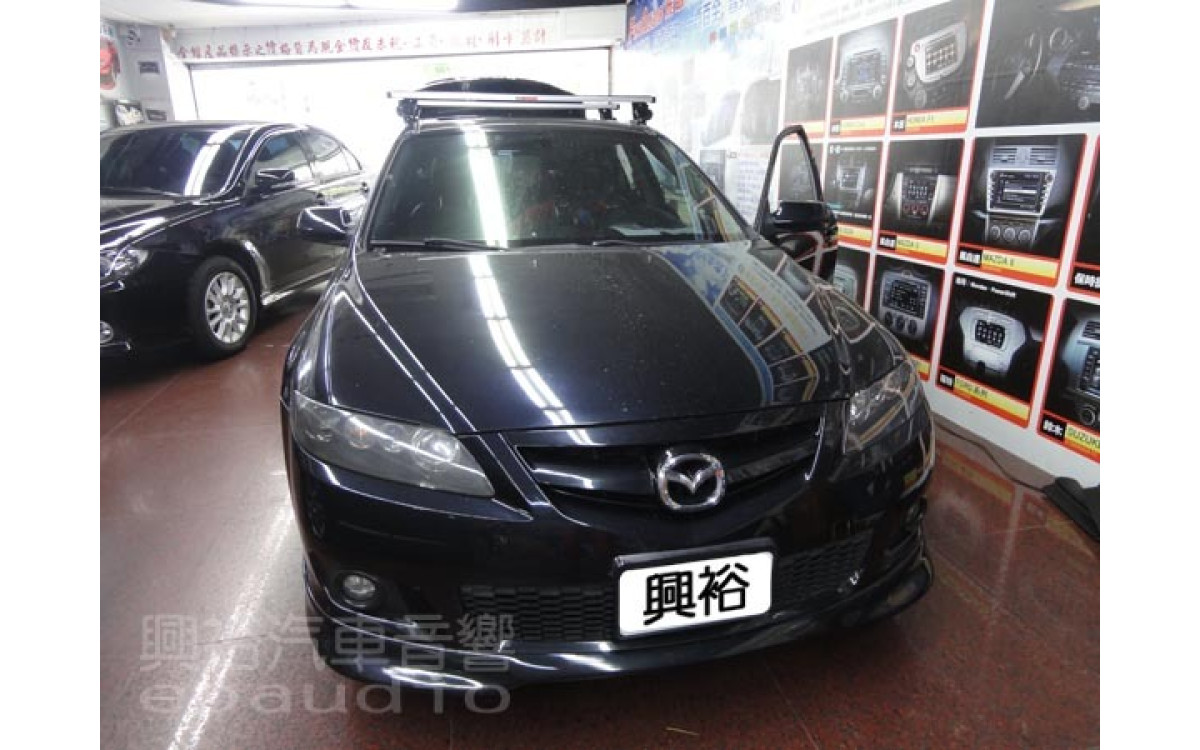【MAZDA 馬6】安裝 伸縮螢幕主機 | 聲道處理器