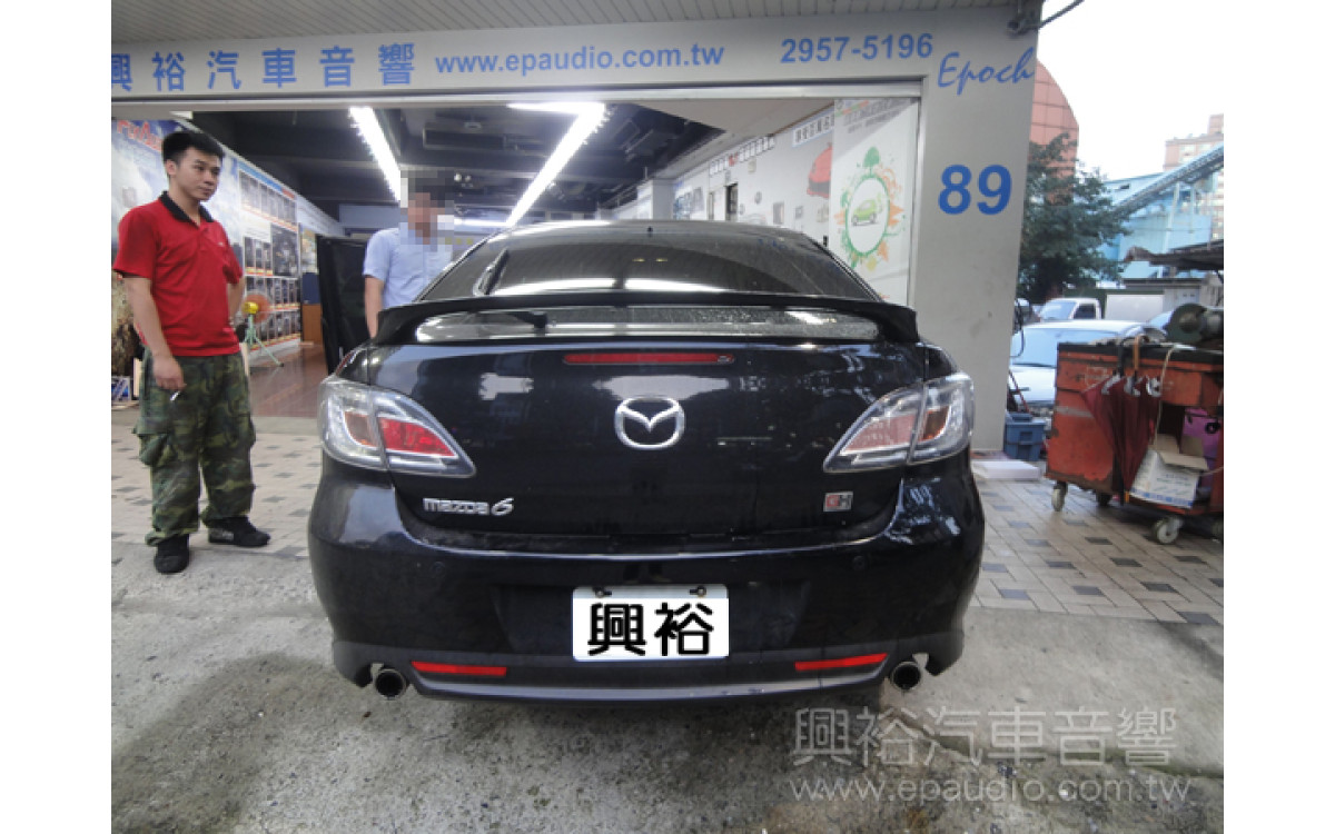 【MAZDA 馬6】安裝 專款螢幕主機 | 倒車