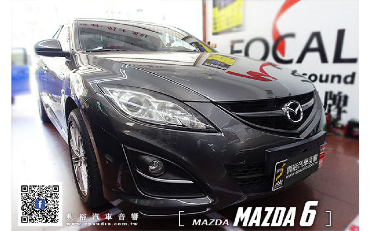 【MAZDA 馬6】2012年馬6 安裝 專款9吋安卓機 | 倒車 |Pioneer薄型重低音TS-WX120A